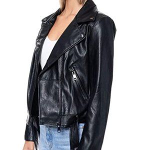 ELODIE Women's Faux Leather Jacket